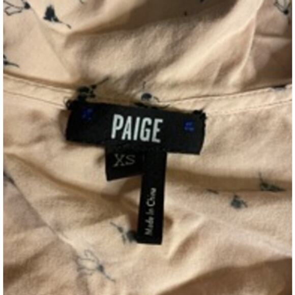 Romantic Cottagecore Ruffle Blouse Blush Floral Paige XS - Picture 3 of 5